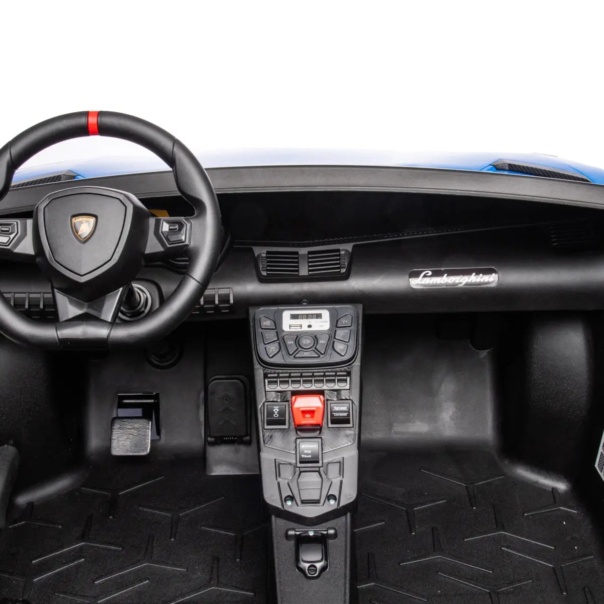 24V Lamborghini Aventador 2 Seater Ride On Car for Kids: Advanced Brushless Motor &amp; Differential for High-Octane Fun