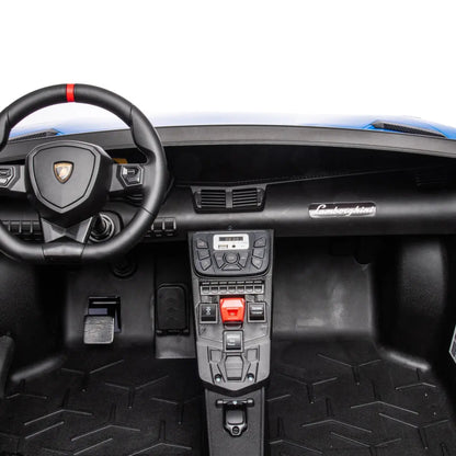 24V Lamborghini Aventador 2 Seater Ride On Car for Kids: Advanced Brushless Motor &amp; Differential for High-Octane Fun
