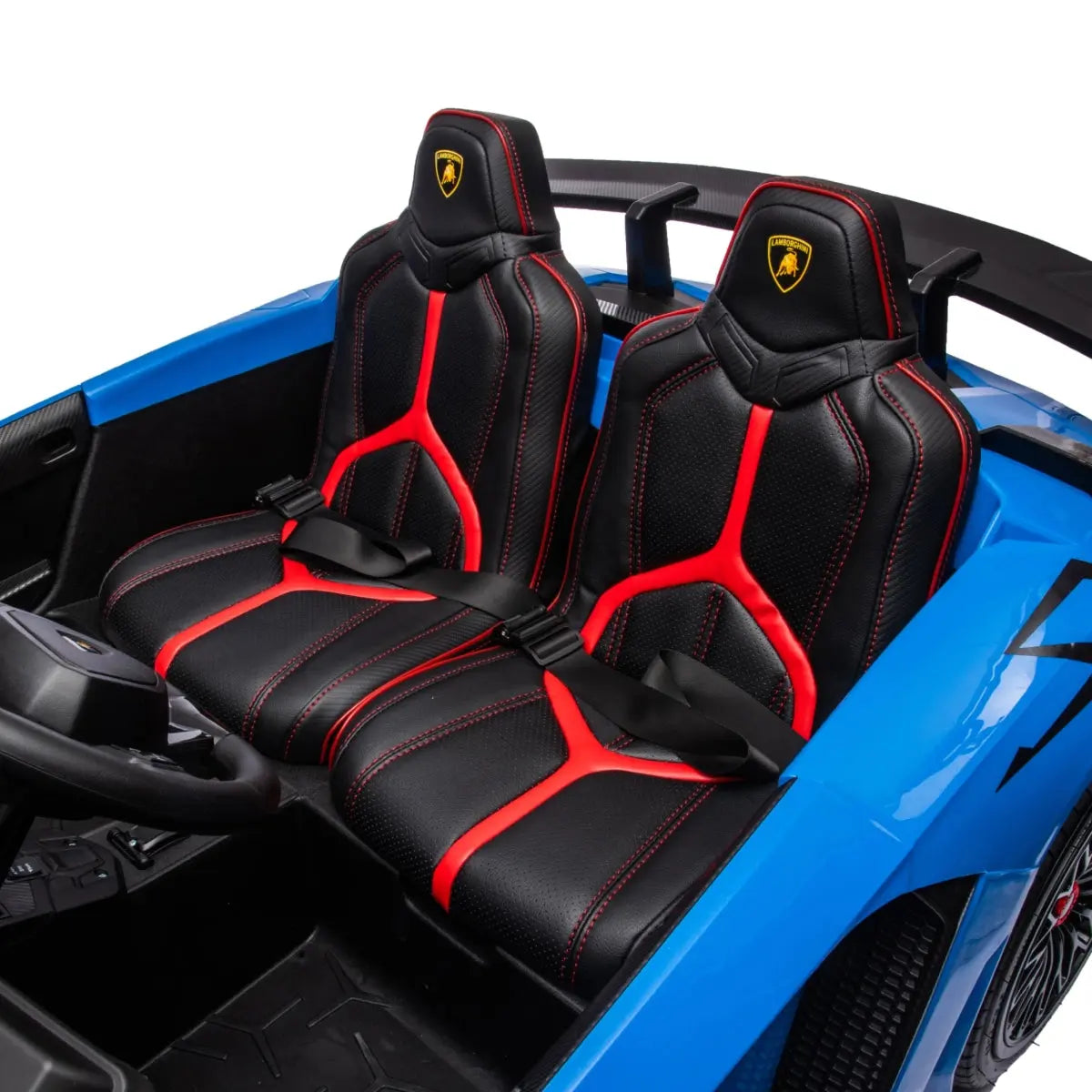 24V Lamborghini Aventador 2 Seater Ride On Car for Kids: Advanced Brushless Motor &amp; Differential for High-Octane Fun