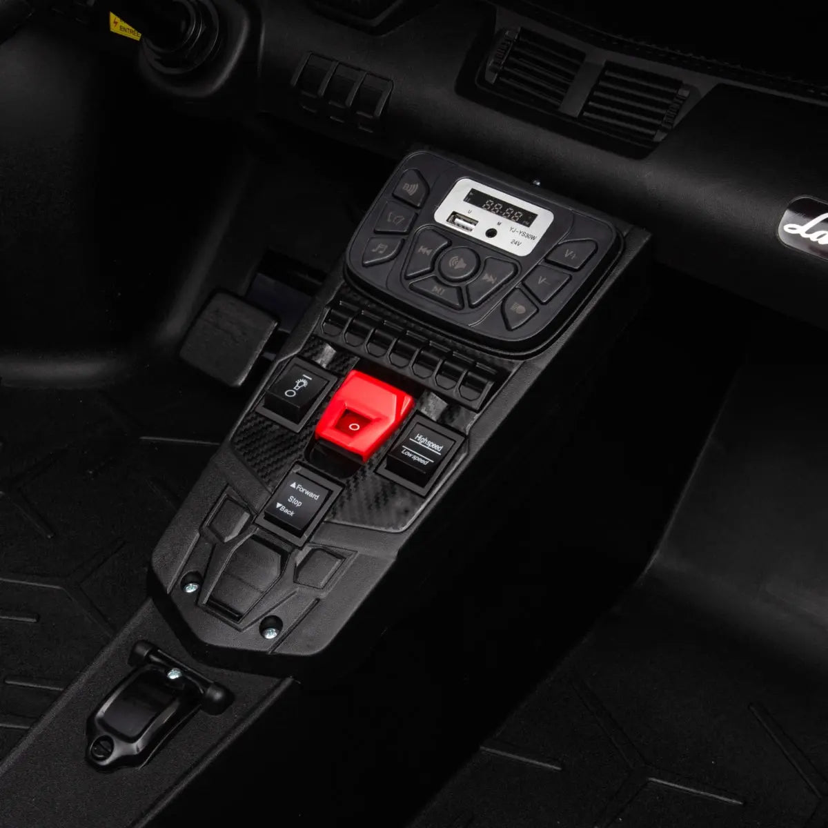 24V Lamborghini Aventador 2 Seater Ride On Car for Kids: Advanced Brushless Motor &amp; Differential for High-Octane Fun