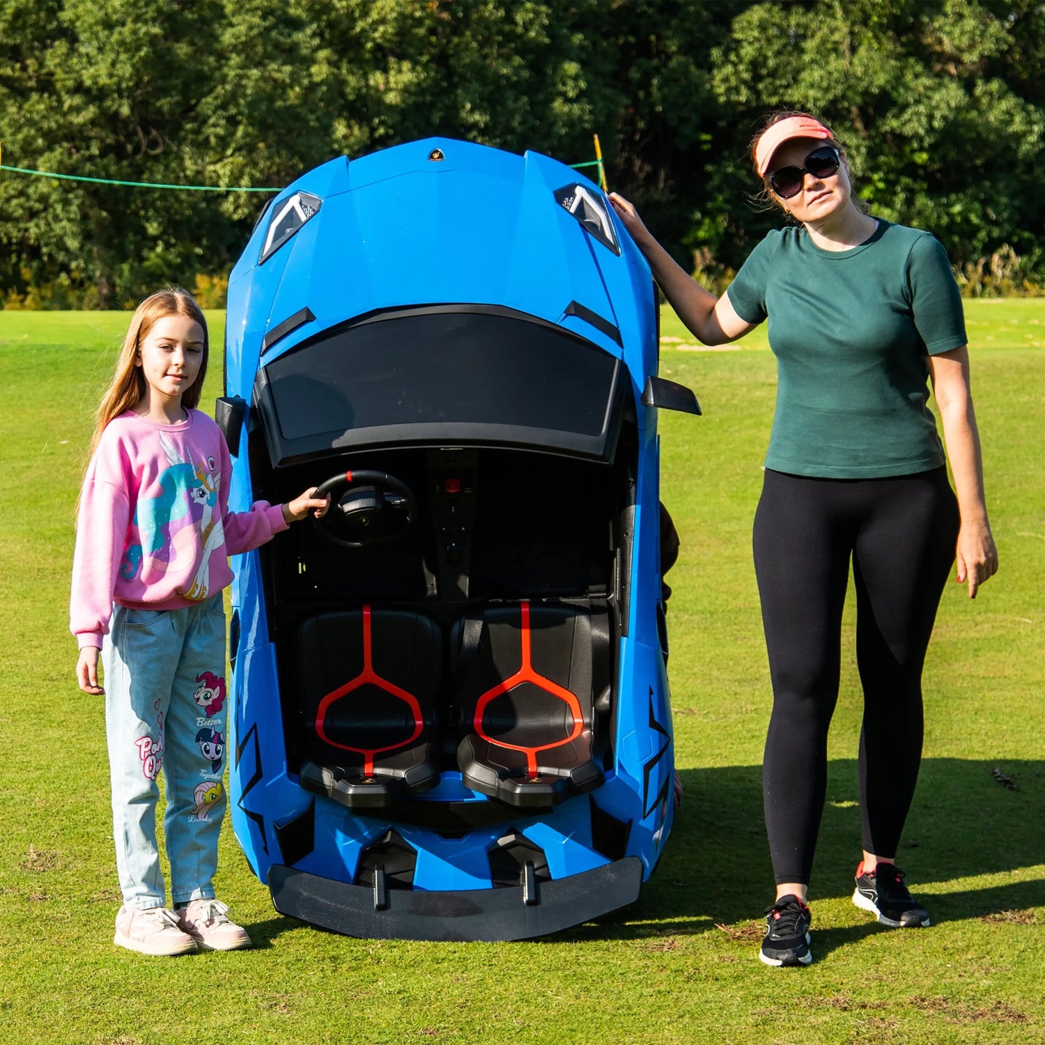 24V Lamborghini Aventador 2 Seater Ride On Car for Kids: Advanced Brushless Motor &amp; Differential for High-Octane Fun