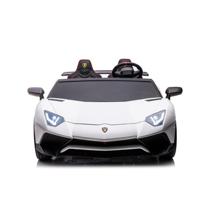 24V Lamborghini Aventador 2 Seater Ride On Car for Kids: Advanced Brushless Motor &amp; Differential for High-Octane Fun