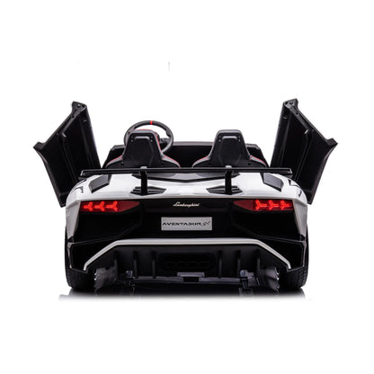 24V Lamborghini Aventador 2 Seater Ride On Car for Kids: Advanced Brushless Motor &amp; Differential for High-Octane Fun