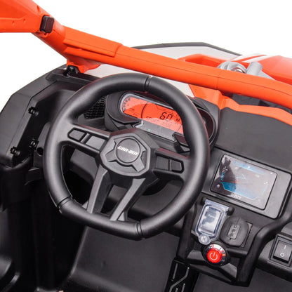 2x24V 4x4 Can-Am Maverick 2 Seater Ride on UTV for Kids