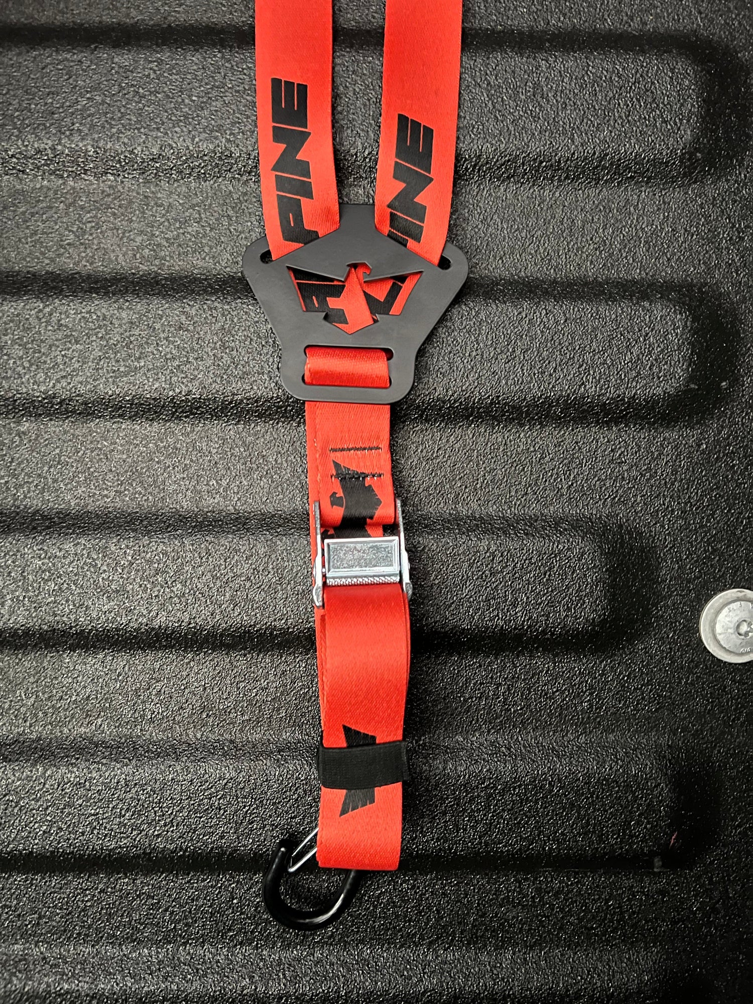 Dual Y Fuel Jug Strap-Orange Alpine Offroad