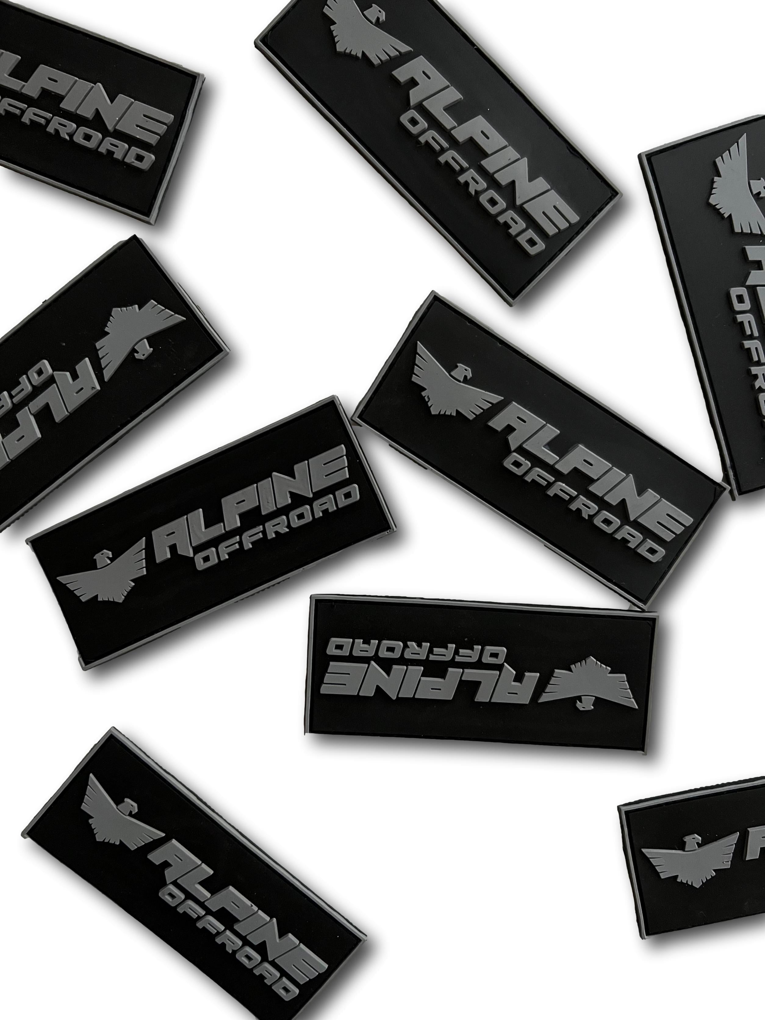 Alpine Offroad PVC Patch-Midnight Alpine Offroad