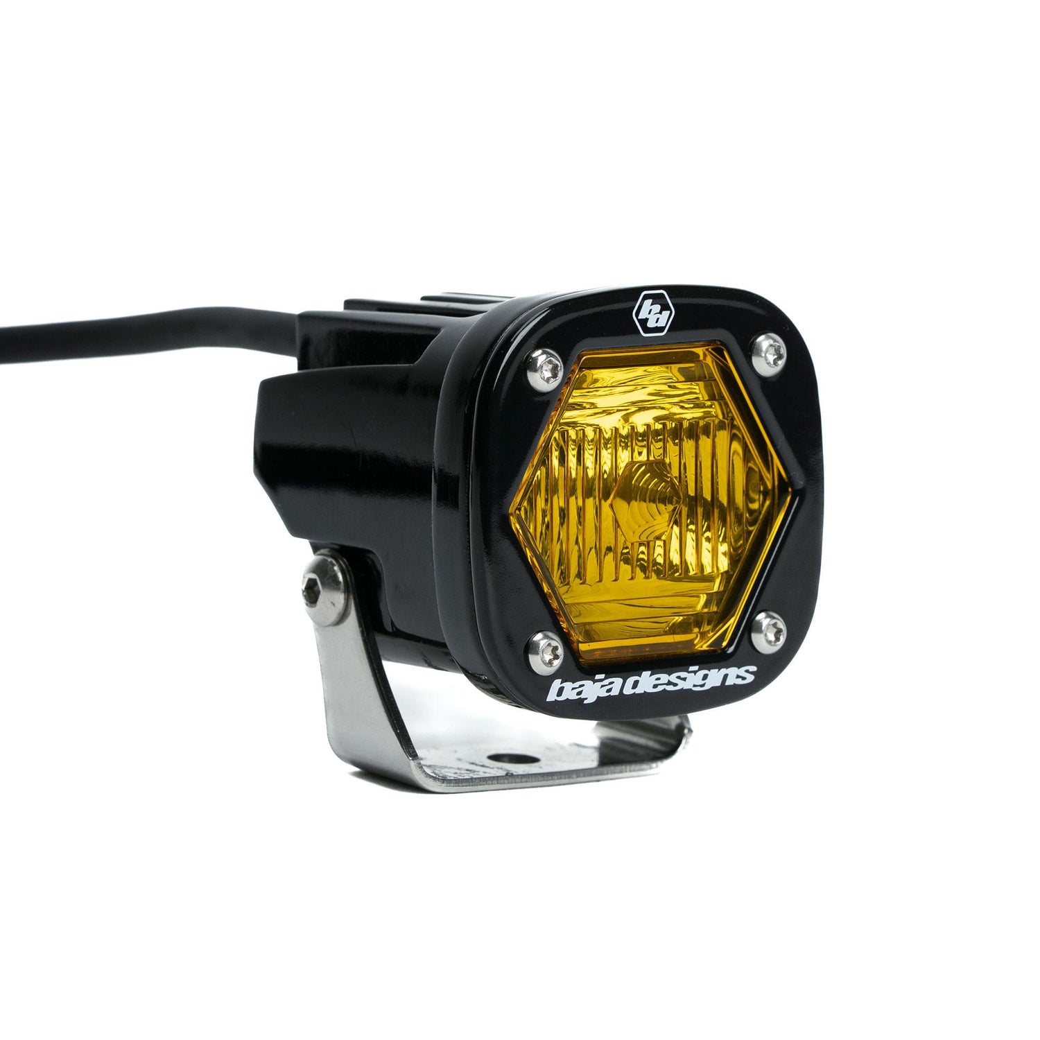 Baja Designs S1 LED Light with Mount – Wide, Work, Spot Dunes 2 Dezert SXS