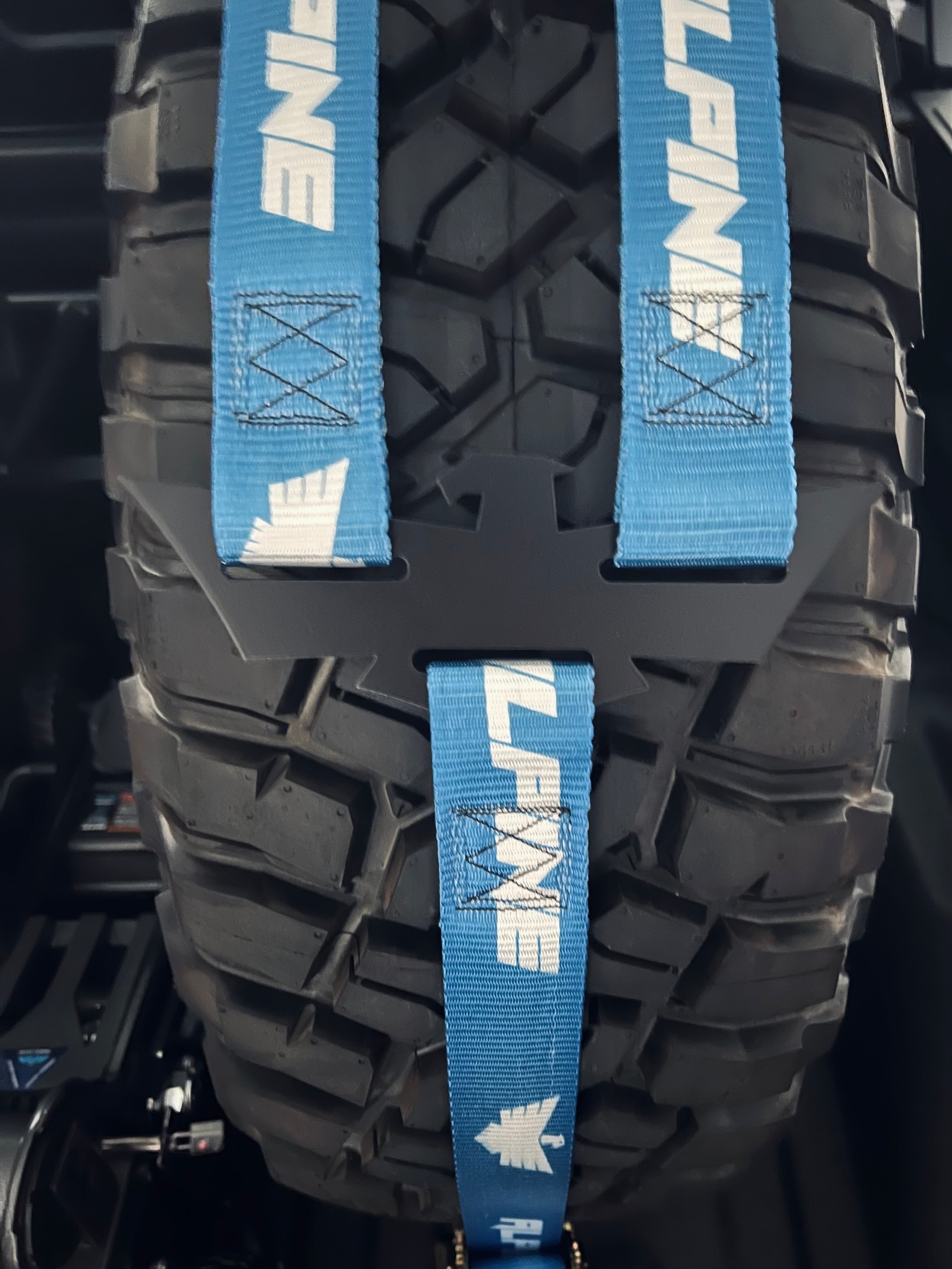 Alpine Double Eagle Straps- Blue (single strap)