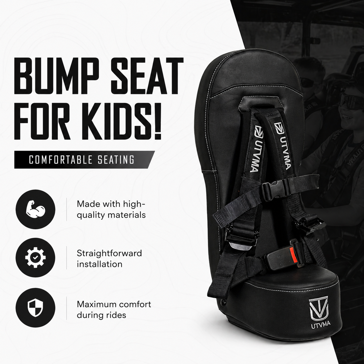 Polaris Xpedition 2/4 Seater Front Bump Seat (2024+)