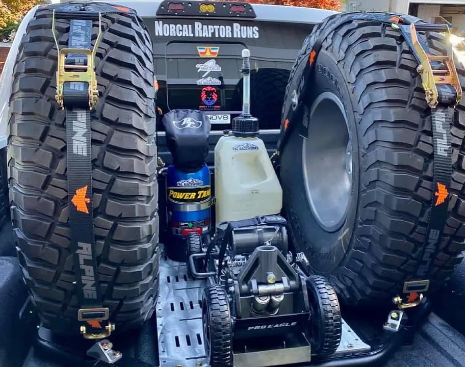 2" Black OG Y Strap Alpine Offroad