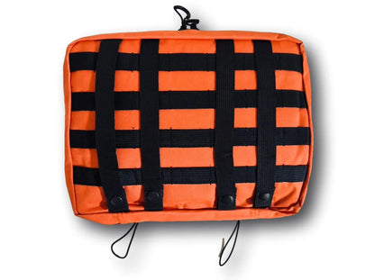 Orange Molle Pouch Set- (1 Large, 2 Medium) Alpine Offroad