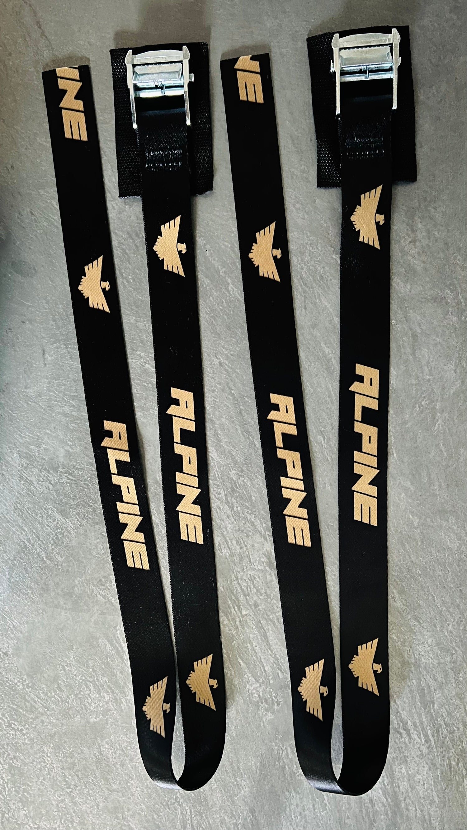 Jack Straps(Pair)- Gold Alpine Offroad