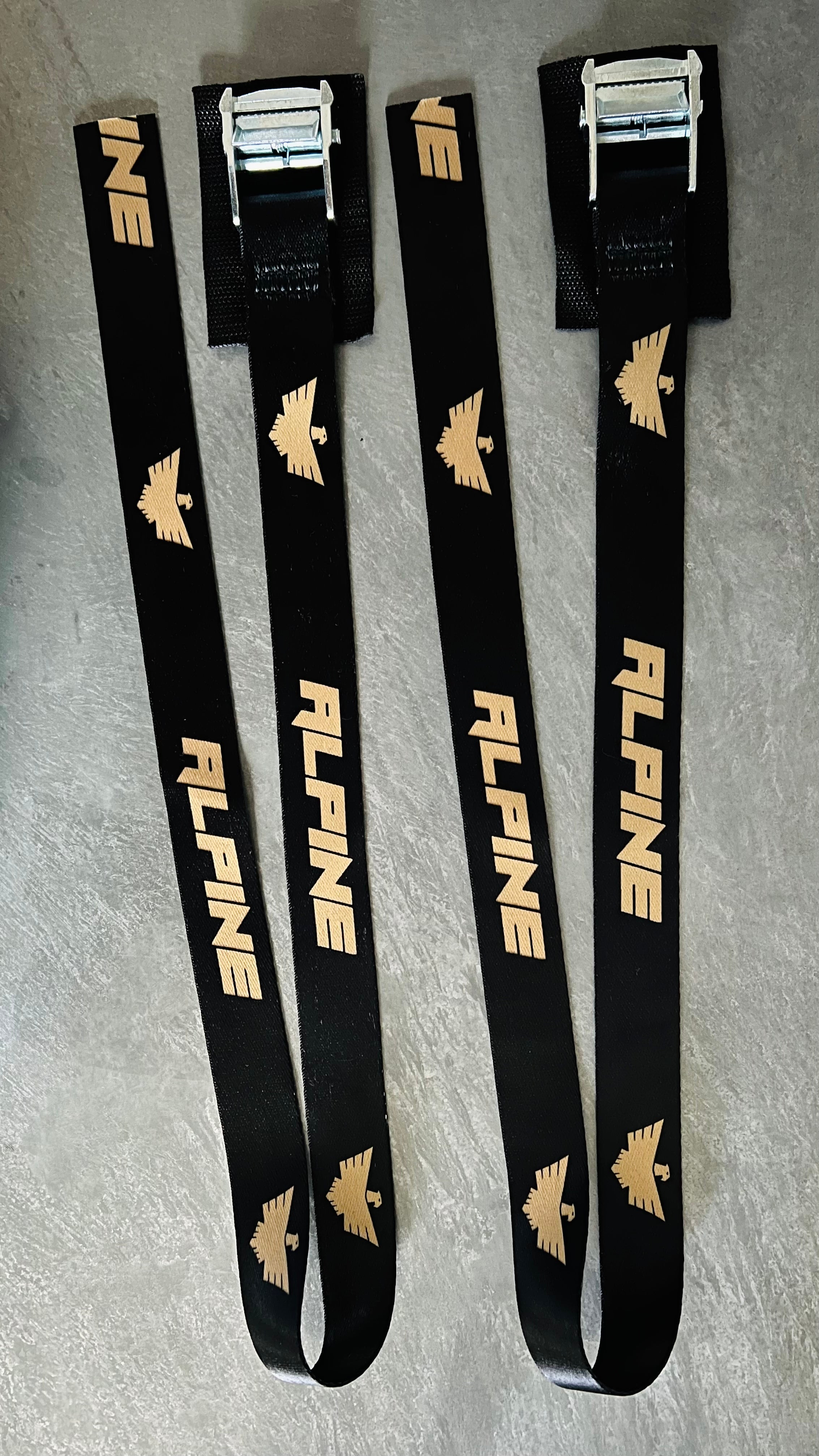 Jack Straps(Pair)- Gold Alpine Offroad