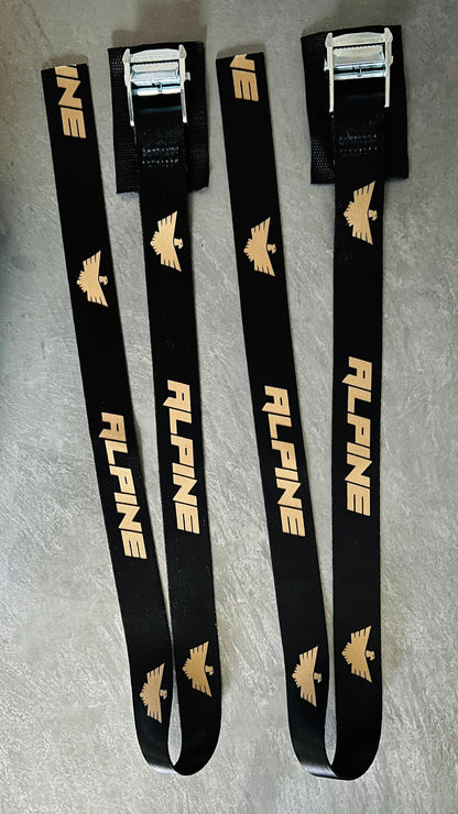 Jack Straps(Pair)- Gold Alpine Offroad