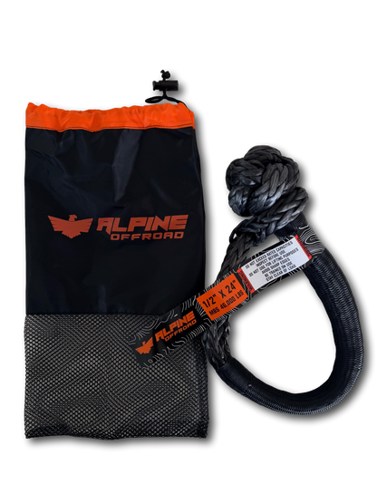 46,000 lbs Synthetic Soft Shackle with Storage bag