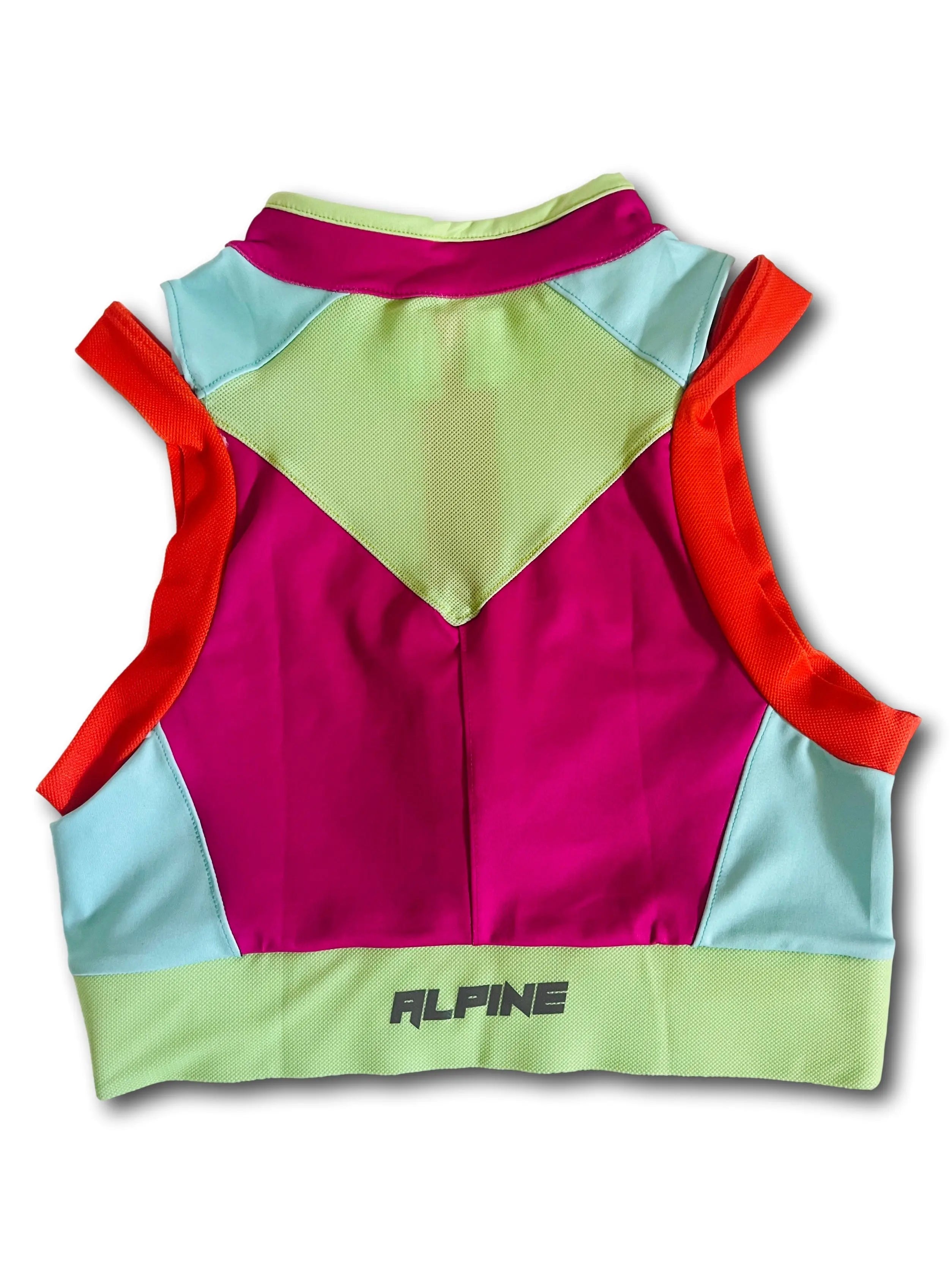 Clearance Neon Women’s Zip Crop Top Alpine Offroad