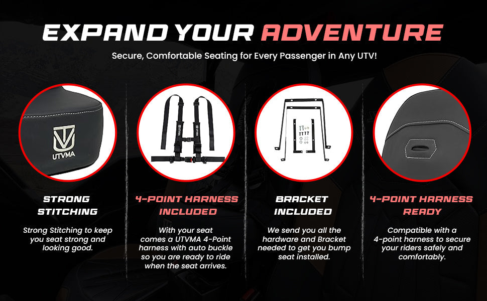 General Front/Rear Bump Seat (2016+)