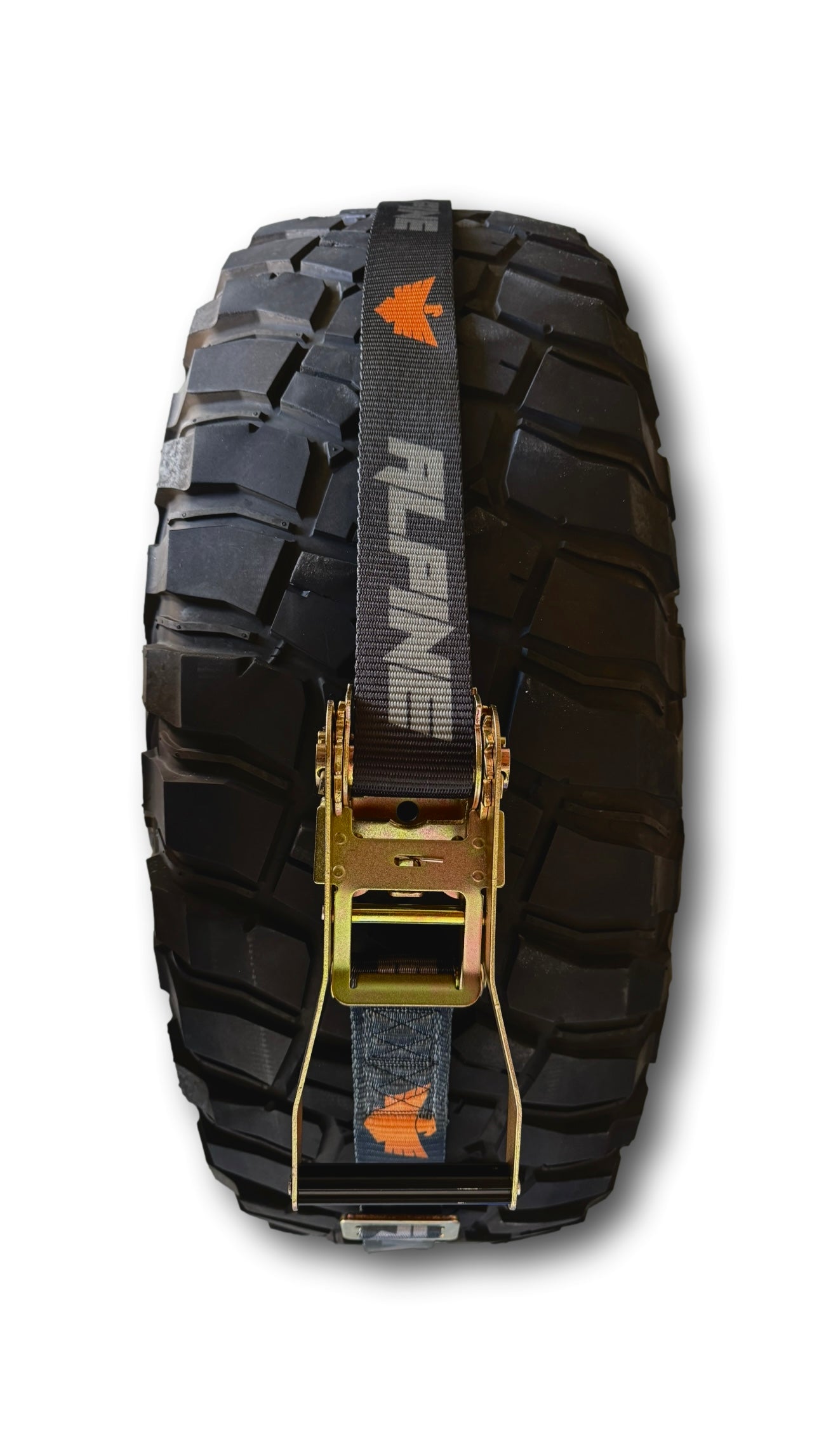 Black OG Tire Tie Down (Single Strap) Alpine Offroad