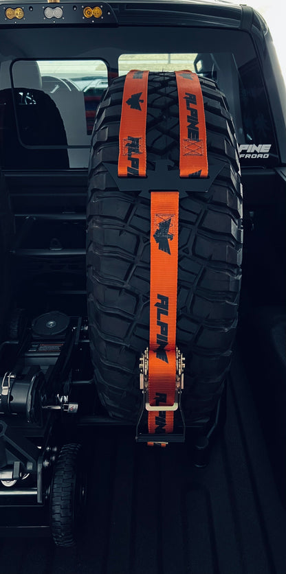 Alpine Double Eagle Straps- Orange (single strap) Alpine Offroad
