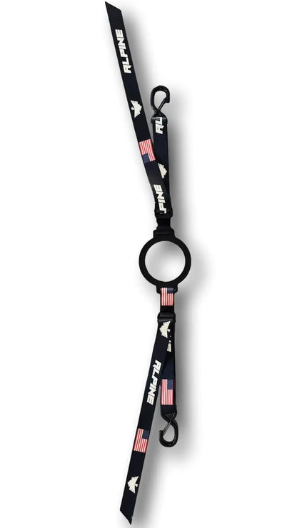 Ring Fuel Jug Strap- Alpine Flag Alpine Offroad