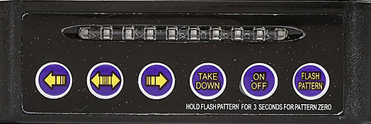 Interior Visor 3 Led Light bar