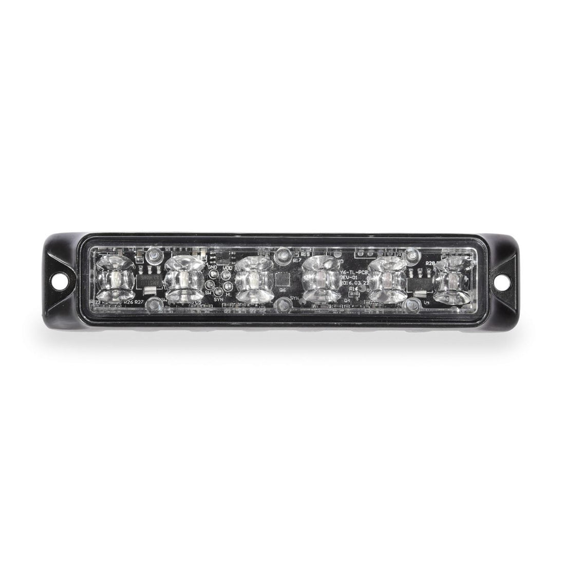 6 LED Emergency Vehicle Grille Warning Light Head