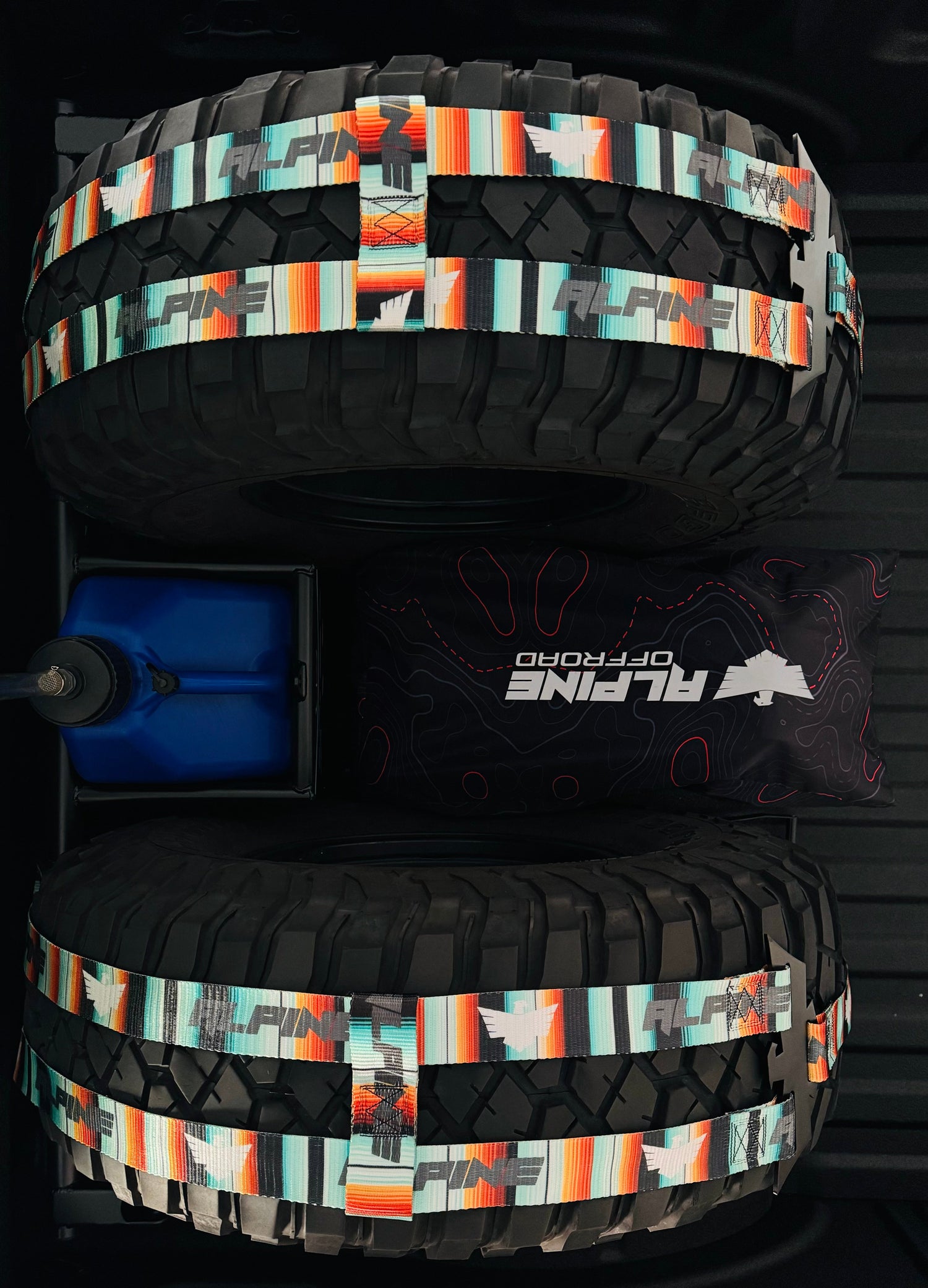 Alpine Double Eagle Straps- PACIFICO SERAPE (single strap) Alpine Offroad