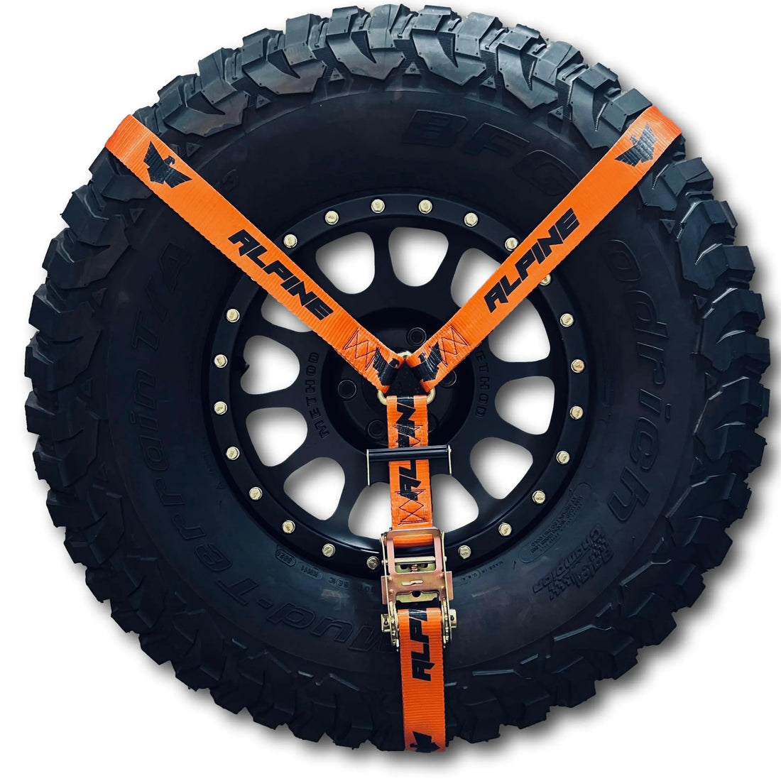 2" Alpine Orange Y Strap Alpine Offroad