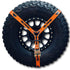 2" Alpine Orange Y Strap Alpine Offroad