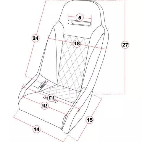 Child/ Junior Universal UTV Seat