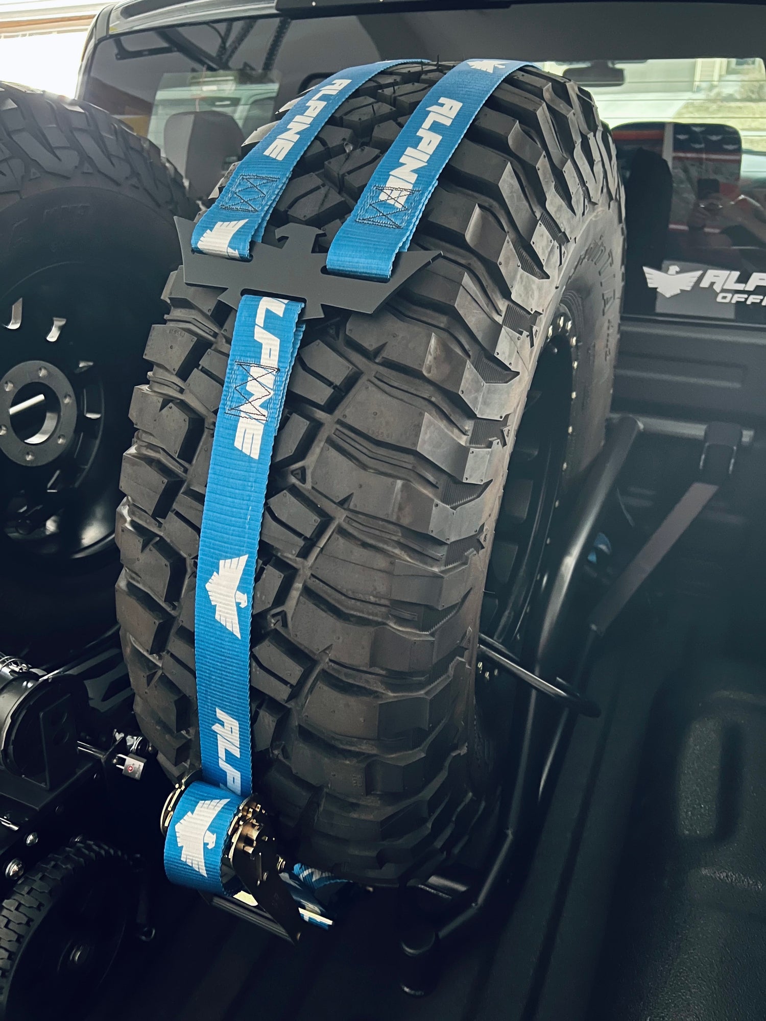 Alpine Double Eagle Straps- Blue (single strap)