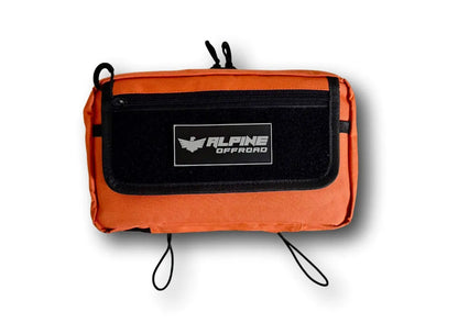 Orange Molle Pouch Set- (1 Large, 2 Medium) Alpine Offroad