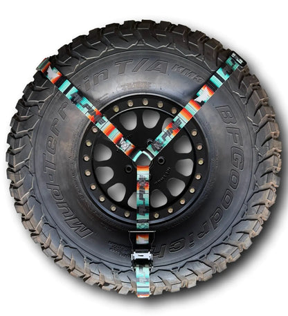 1.5" Y STRAP- Pacifico Serape Alpine Offroad