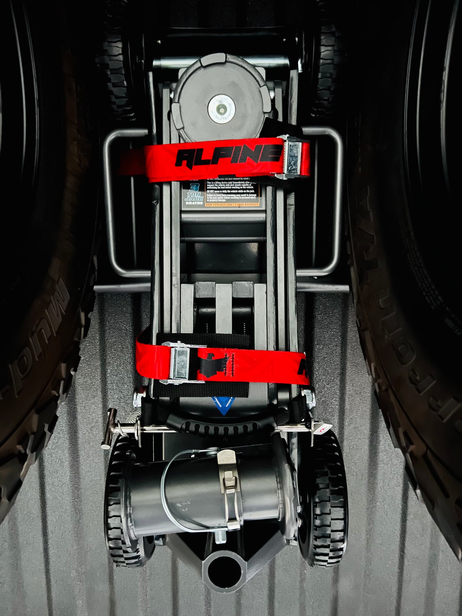 Jack Straps(Pair)- Red Dazzle Alpine Offroad