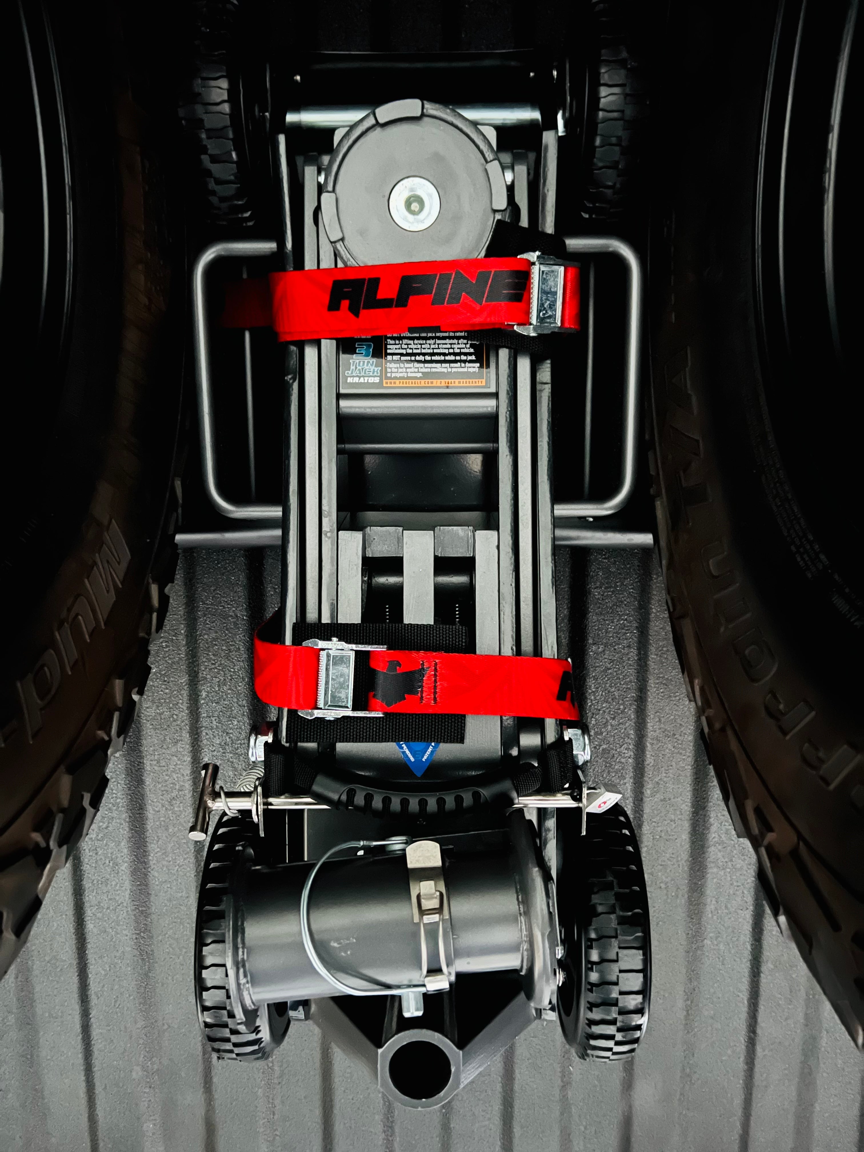 Jack Straps(Pair)- Red Dazzle Alpine Offroad