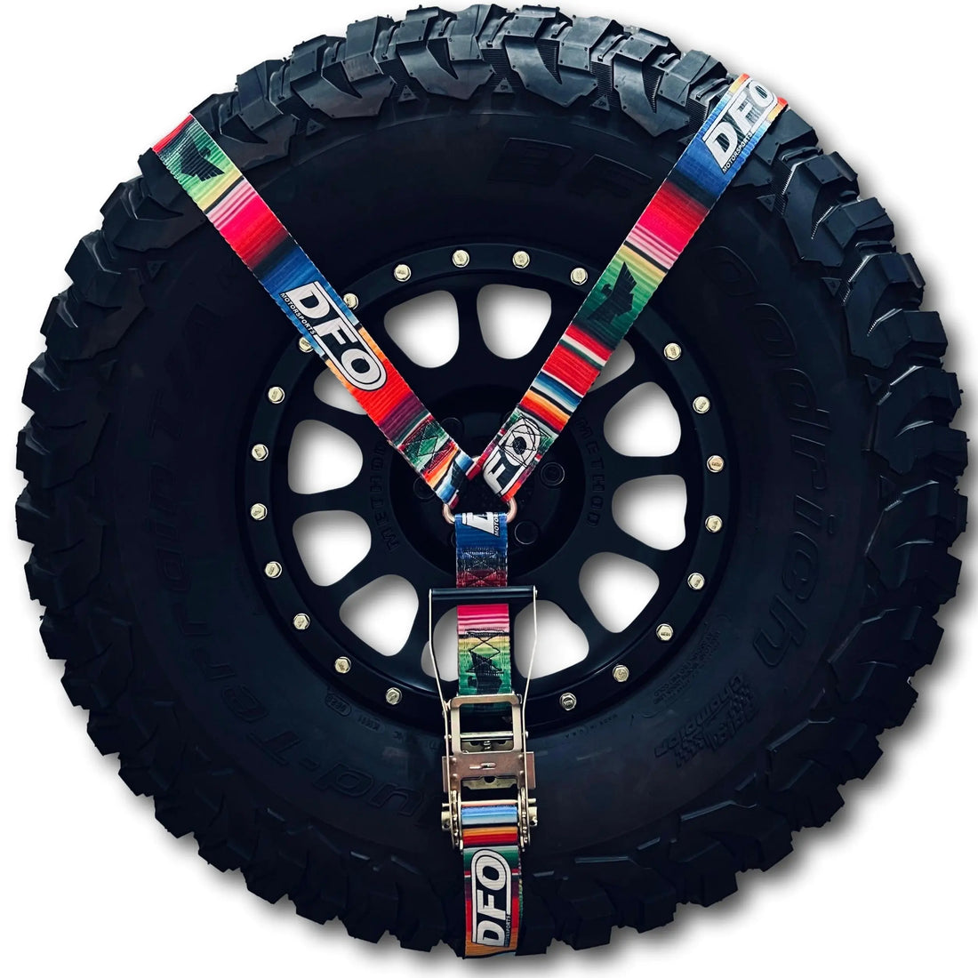 2" DFO X Alpine Mexican Blanket Y Strap Alpine Offroad