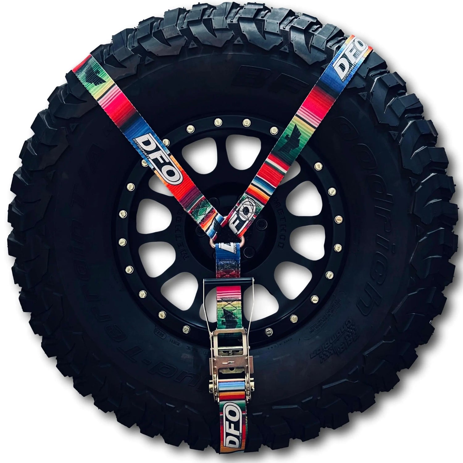 2" DFO X Alpine Mexican Blanket Y Strap Alpine Offroad