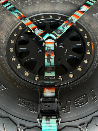 1.5" Y STRAP- Pacifico Serape Alpine Offroad