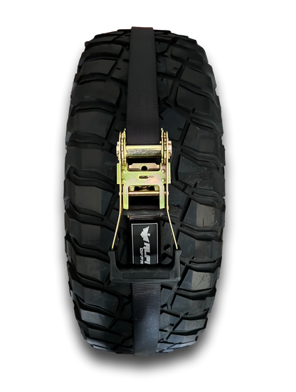 Essentials Collection-Black Tire Tie Down Alpine Offroad
