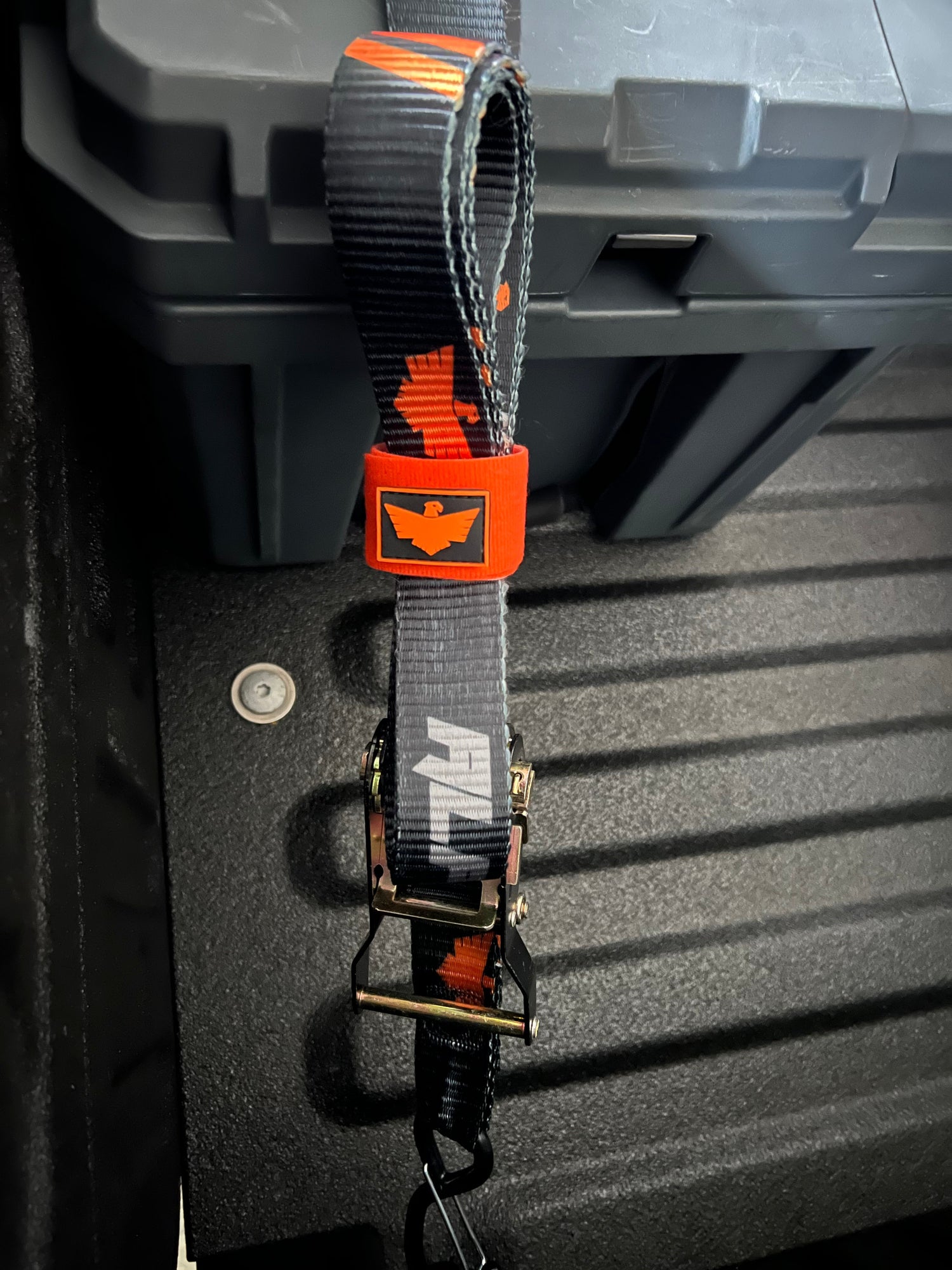 Alpine Strap Keeper-Orange (sold in pairs) Alpine Offroad