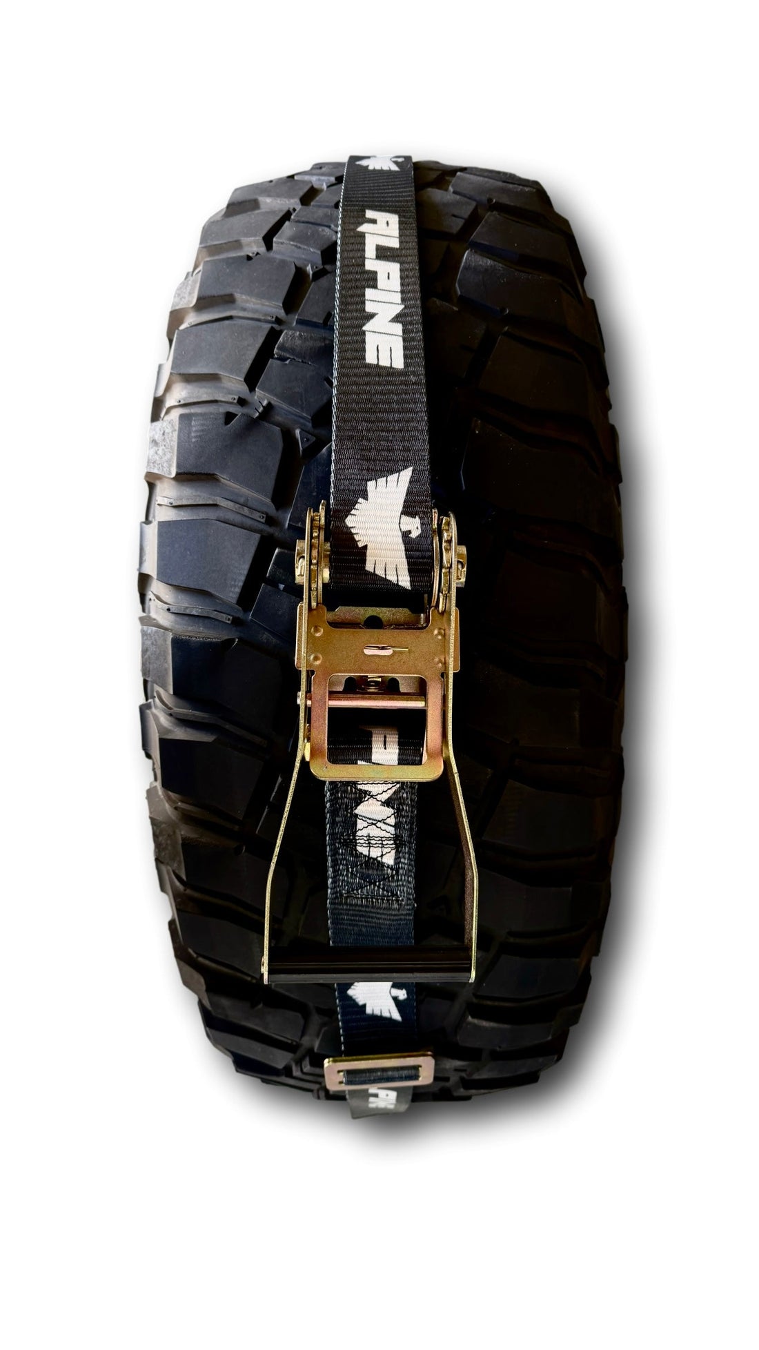 Alpine Trooper Tire Tie Down (Single Strap) Alpine Offroad