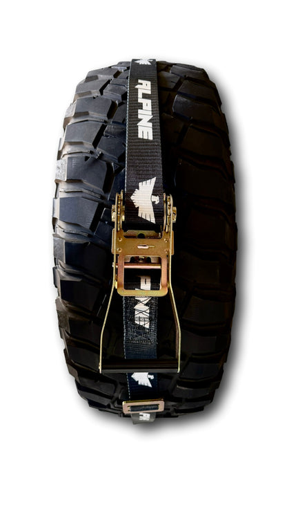 Alpine Trooper Tire Tie Down (Single Strap) Alpine Offroad