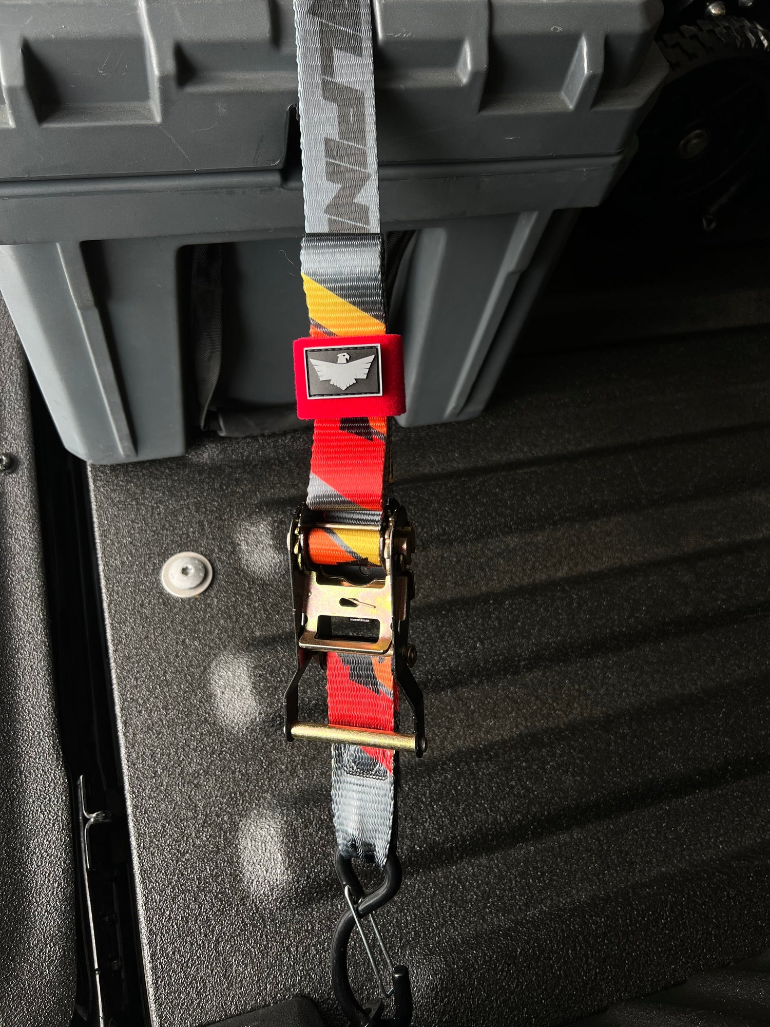 Alpine Strap Keeper-Red (sold in pairs) Alpine Offroad