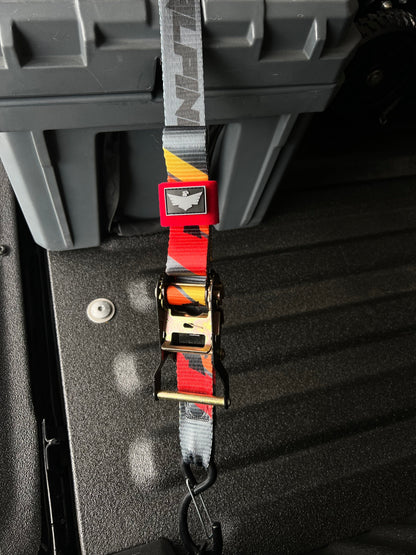 Alpine Strap Keeper-Red (sold in pairs) Alpine Offroad