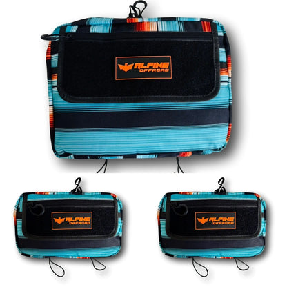 Pacifico Molle Pouch Set- (1 Large, 2 Medium) Alpine Offroad