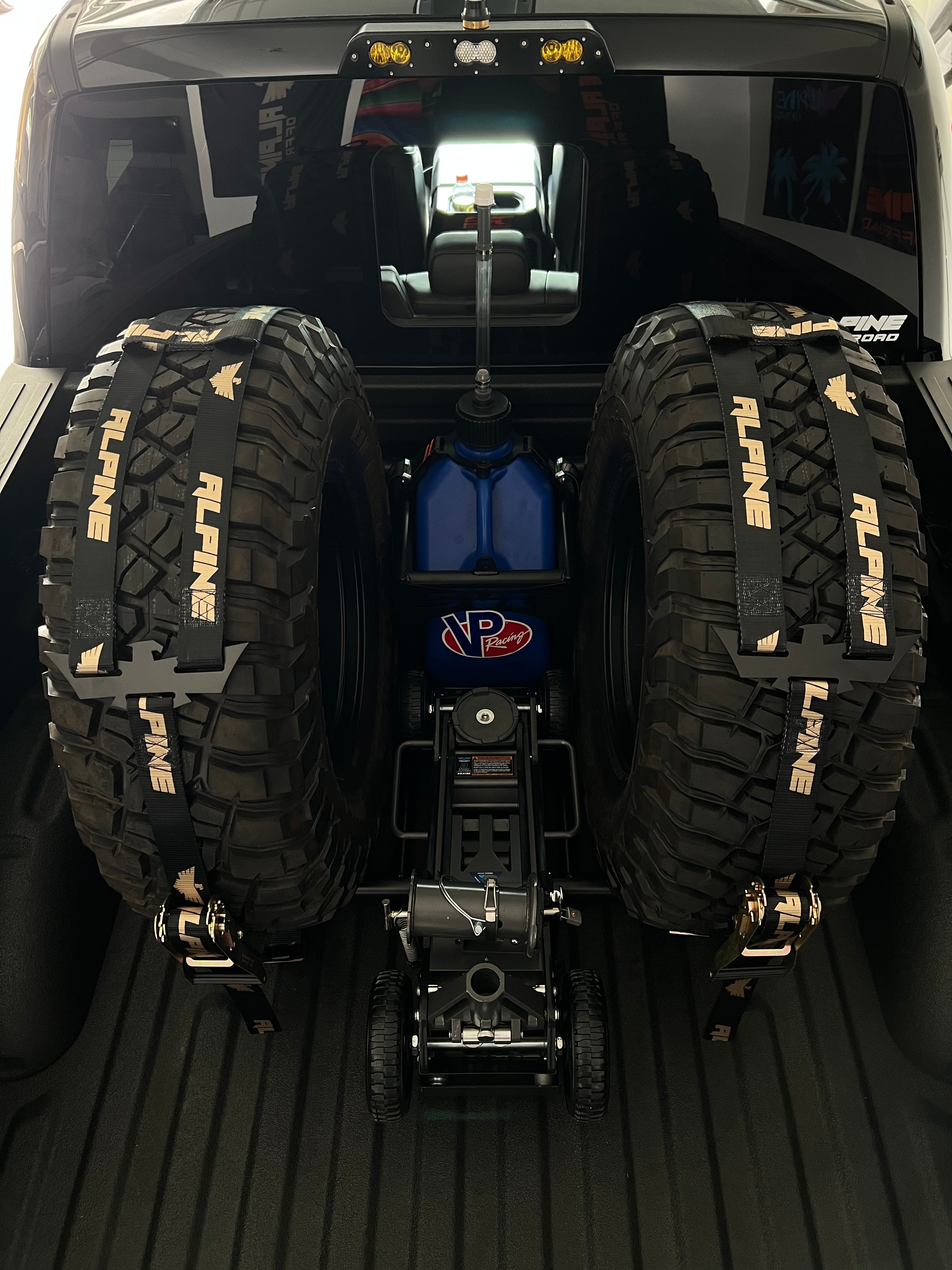 Alpine Double Eagle Straps- Gold and Black (single strap)