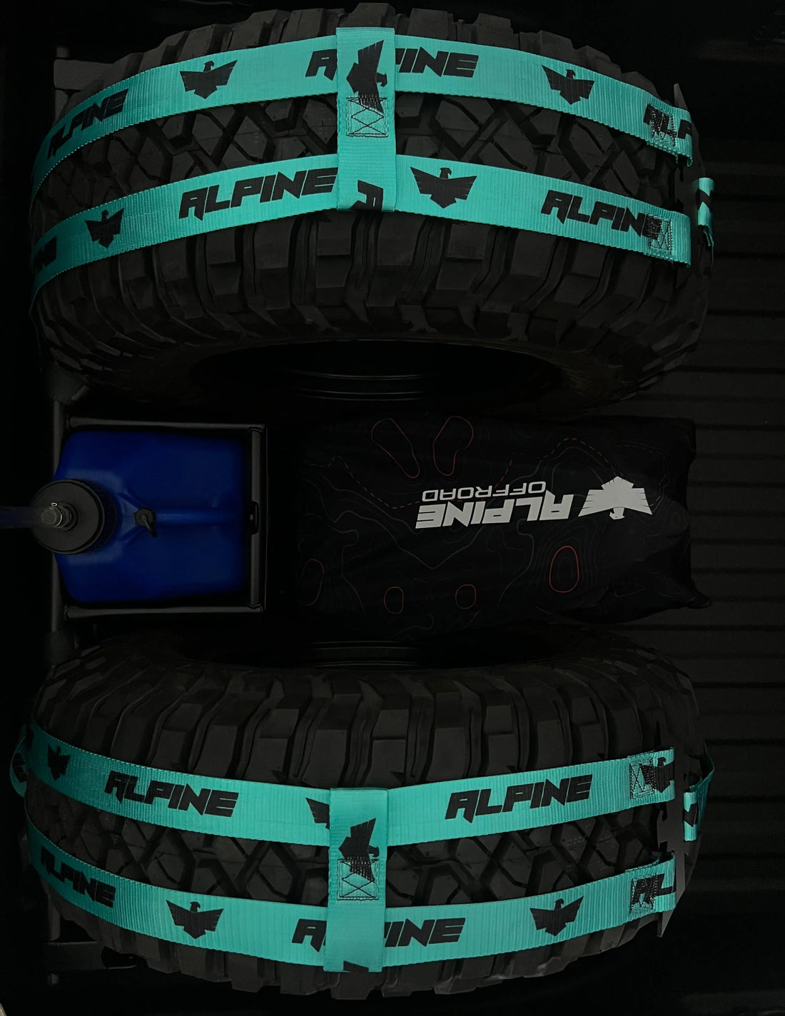 Double Eagle Straps- Teal (single strap) Alpine Offroad