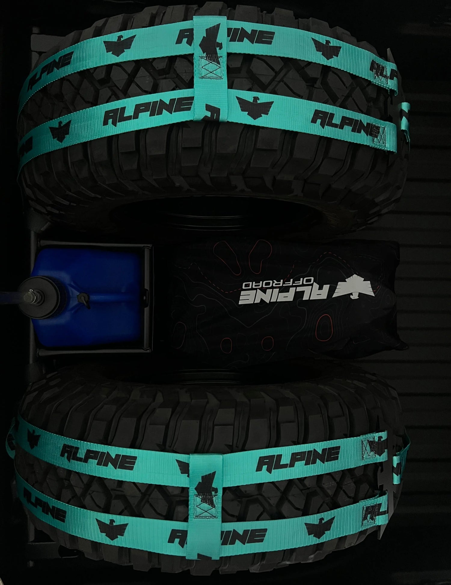 Double Eagle Straps- Teal (single strap) Alpine Offroad