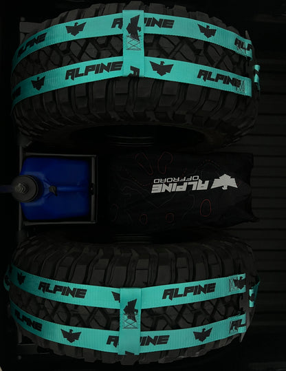 Double Eagle Straps- Teal (single strap) Alpine Offroad