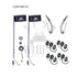 Can-Am Maverick X3 Lighting Kit 5150 Whips